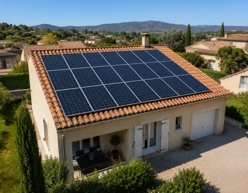 Prime à l'autoconsommation panneaux solaires Andouque — aide financière de l'État